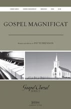 Gospel Magnificat SATB choral sheet music cover Thumbnail